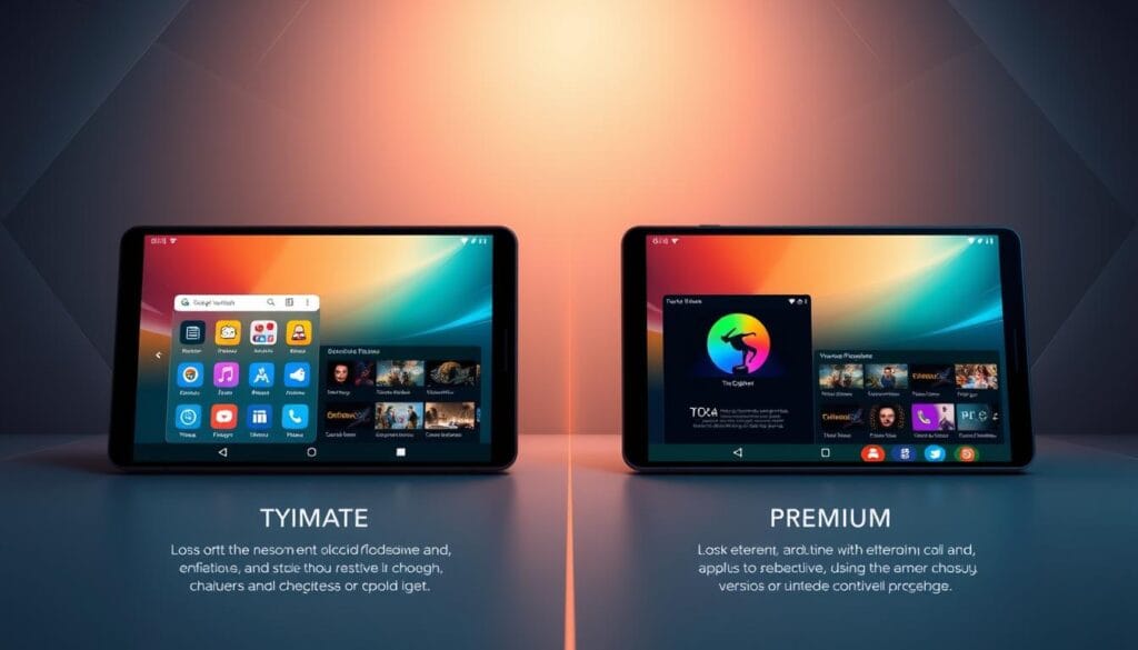 Compare the free and premium versions of TiviMate